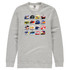 Celebrate some of the great F1 drivers of the last 35+ years, with our F1 helmets sweatshirt.