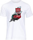 Celebrate the World's smallest production car, the three-wheeled Peel P50, that was originally made by the Peel Engineering Company in the Isle of Man, with this t-shirt from Powersport Legends!