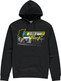 Road Racing Rider and Course Map Hoodie