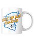 Isle of Man Course Map and 3 Legs Mug