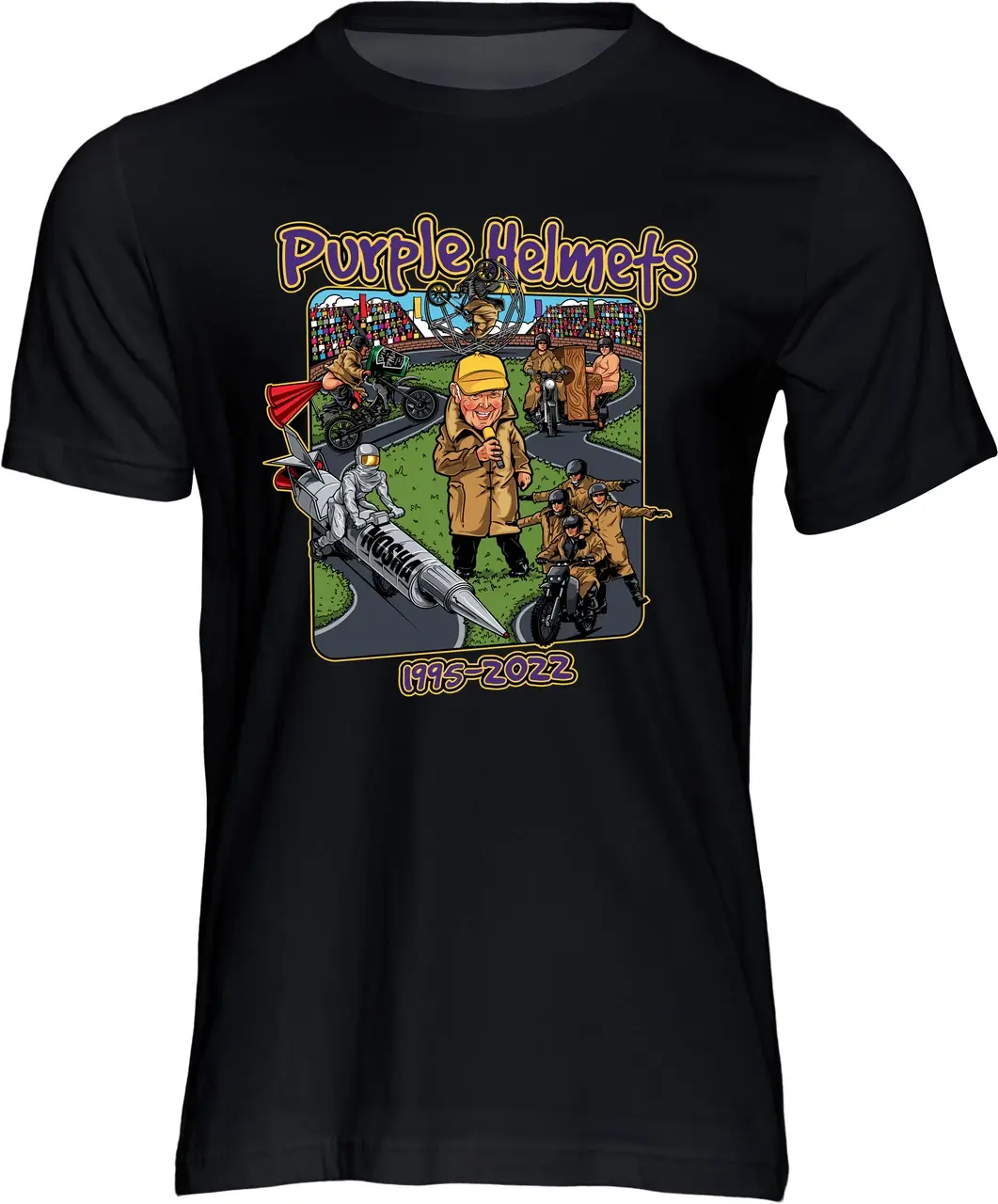 Purple Helmets
