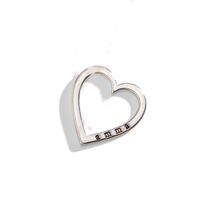 Personalized Heart Charm Personalized Heart Charm