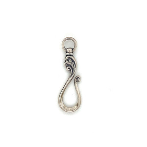 Sterling Silver Poppins Charm & Chain Hook