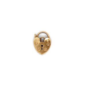Vintage Heart Padlock Charm #76 Vintage Heart Padlock Charm #76
