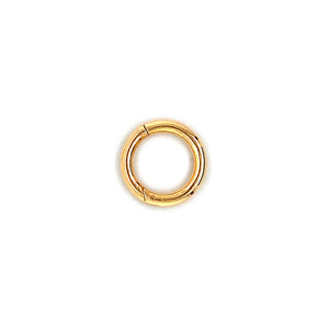 Gold Round Chain and Charm Connector