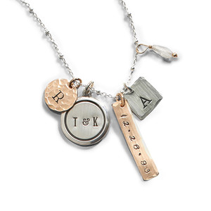 Dinah Personalized Charm Necklace