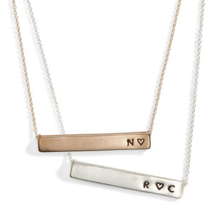 Lovenote Nameplate Necklace Lovenote Nameplate Necklace