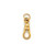 Rolled Gold Dog Clip Clasp