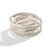 Zeus Sterling Silver Stacking Rings.