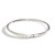 Epione Name Bangle Bracelet in Sterling Silver.