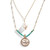 Kythera Refined & Rustic Personalized Necklace Set