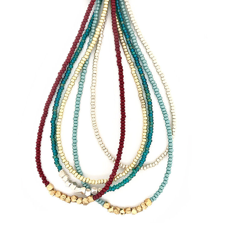 Sultan Color Mini Layering Necklace