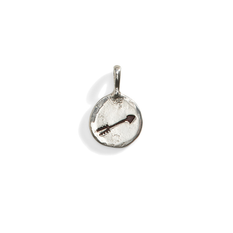 Verlaine Symbol Personalized Arrow Charm