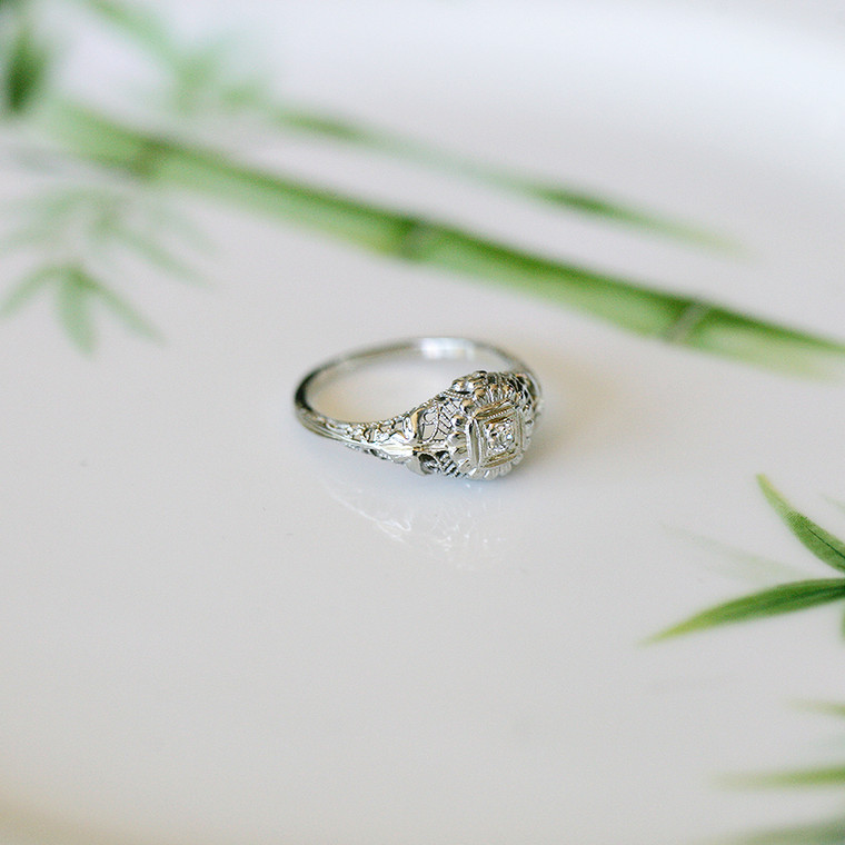 Ophelia Vintage Diamond Ring 1