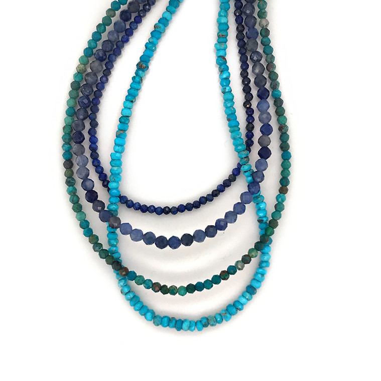 Semi-Precious Stone Layering Necklace