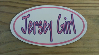 希少！音良！ Plusd 手書きロゴ！Jersey Girl Jersey Girl Always A Jersey Girl Auto Magnet - Jersey4Sure