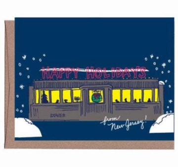 New Jersey Diner Holiday Card