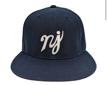 NAVY "NJ" HAT