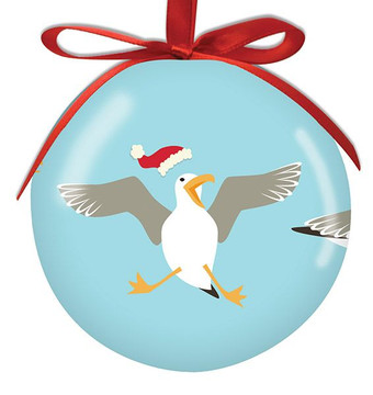 Seagulls Ball Ornament- Jersey Shore