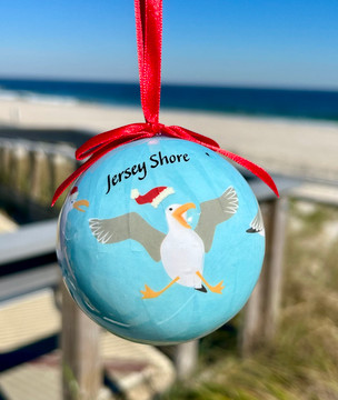 Seagulls Ball Ornament- Jersey Shore