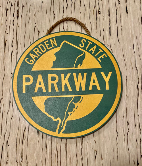 Handmade Parkway Wood Sign 