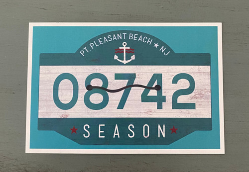 Point Pleasant Beach 08742 - Postcard