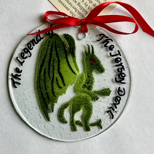 Hand Screened - Enamel Fused Kiln Fired at 1500 Degrees Glass - Sun Catcher/Ornament