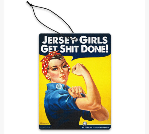 And they don't take no bulls--t either. 

This air freshener comes packaged in a heat-sealed poly bag to lock in that refreshing vanilla fragrance until ready for use.