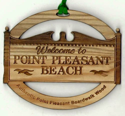 Welcome To Point Pleasant Beach Ornament