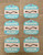 Beach Badge Auto Magnets