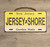 Jersey Shore Wood License Plate Sign 