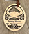 Coastal Crab Maple Wood - Jersey Shore Ornament 