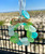 RESIN ORNAMENT -SEA GLASS WREATH- JERSEY SHORE