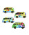 Beach Van with Surf Board 2D Fridge Magnet