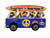 Road tripper bus magnet with spinning wheels, seagull family
