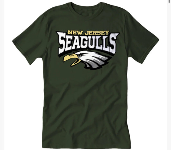 NEW JERSEY SEAGULLS T- SHIRT - Jersey4Sure