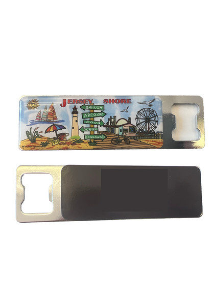Jersey Shore Bottle opener Magnet 