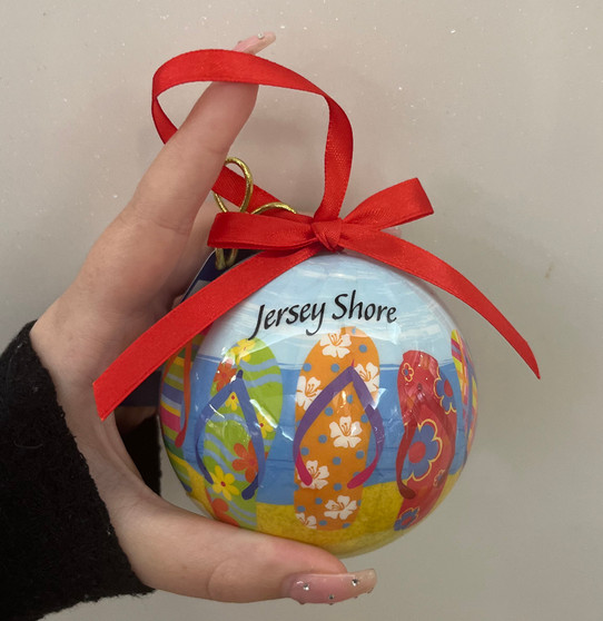 Circular Flip Flop - Jersey Shore Ornament