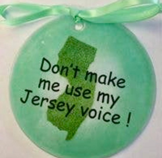 Jersey Voice  Handmade Ornament/Sun Catcher