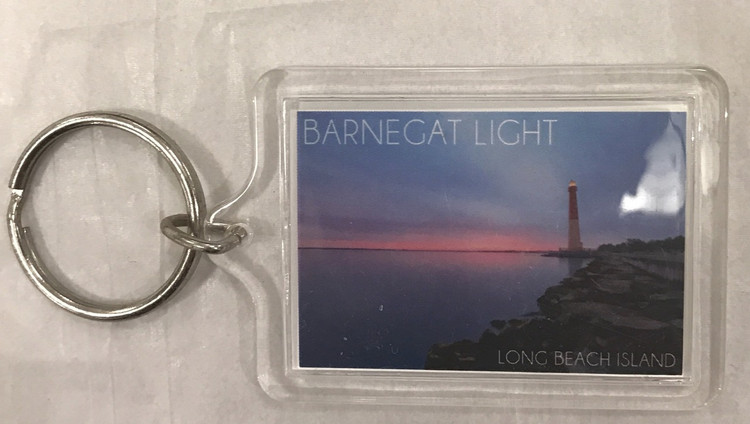 Barnegat Light Sunset Key Ring