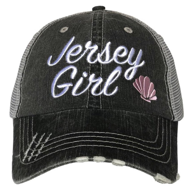 Jersey Girl Pink Shell Adjustable Hat