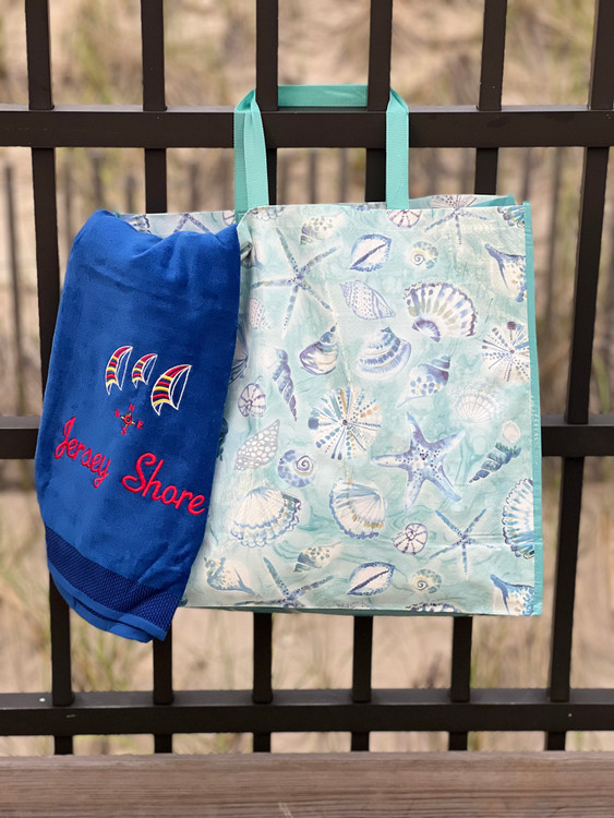 Starfish & Shells XXL Reusable Bag