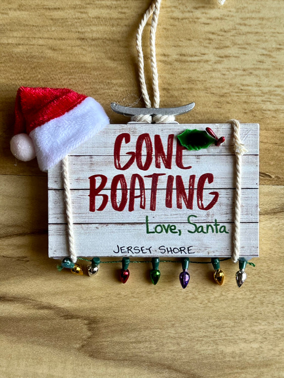 Gone Boating, Love Santa -Jersey Shore