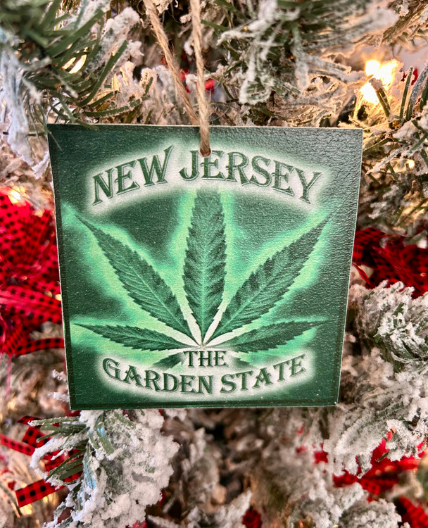 New Jersey The Garden State Ornament 