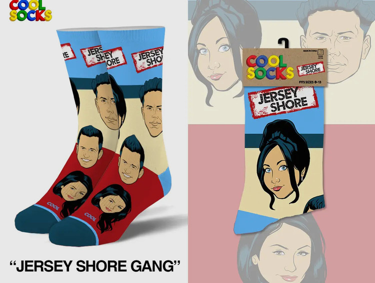 Jersey Shore Gang Socks