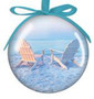 Adirondack Chairs Ball Ornament - Jersey Shorw