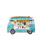  Surf Bus Blue Picture Frame
