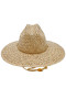 Natural Weaved Palm Straw Lifeguard Hat