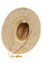Natural Weaved Palm Straw Lifeguard Hat
