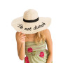 Do Not Disturb Cursive Letters Embroidered Floppy